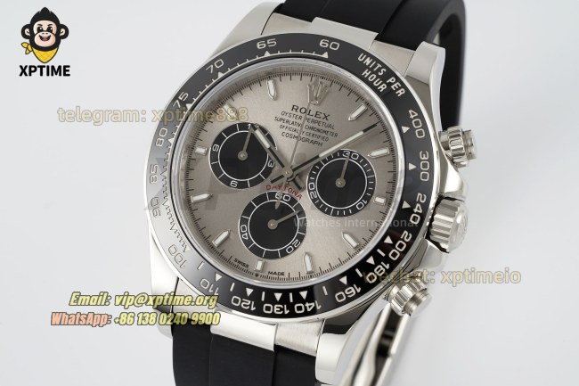 Daytona 126519 40mm Clean Gray Black/Stick on SS/RU Strap SH4131 Super Clone Daytona 126519 40mm Clean Gray Black/Stick on SS/RU Strap SH4131 Super Clone