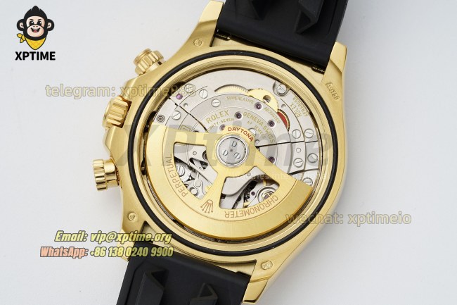 Daytona 126518 40mm Clean Black YG/Diamond on YG/RU Strap SH4131 Super Clone Daytona 126518 40mm Clean Black YG/Diamond on YG/RU Strap SH4131 Super Clone
