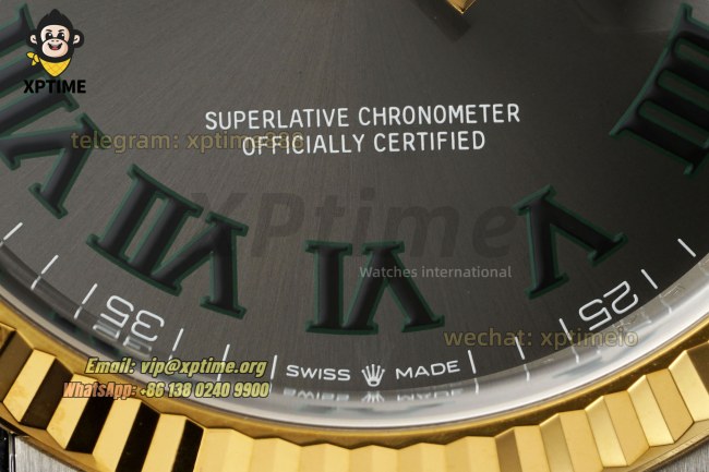 Datejust 126233 36mm Clean Gray/Roman on Jub YG/SS Bracelet SH3235 Super Clone Datejust 126233 36mm Clean Gray/Roman on Jub YG/SS Bracelet SH3235 Super Clone