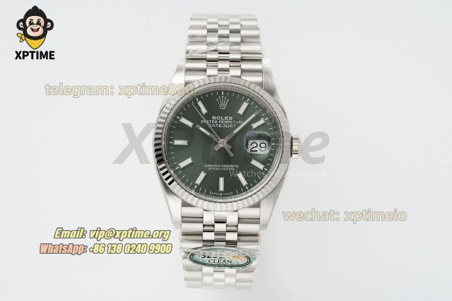 Datejust 126234 36mm Clean Green/Stick on Jub SS/SS Bracelet SH3235 Super Clone Datejust 126234 36mm Clean Green/Stick on Jub SS/SS Bracelet SH3235 Super Clone