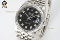 Datejust 126234 36mm Clean Black/Diamond on Jub SS/SS Bracelet SH3235 Super Clone Datejust 126234 36mm Clean Black/Diamond on Jub SS/SS Bracelet SH3235 Super Clone