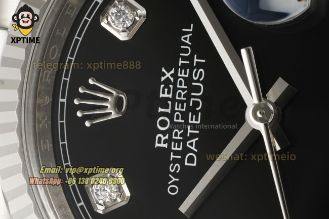 Datejust 126234 36mm Clean Black/Diamond on Jub SS/SS Bracelet SH3235 Super Clone Datejust 126234 36mm Clean Black/Diamond on Jub SS/SS Bracelet SH3235 Super Clone