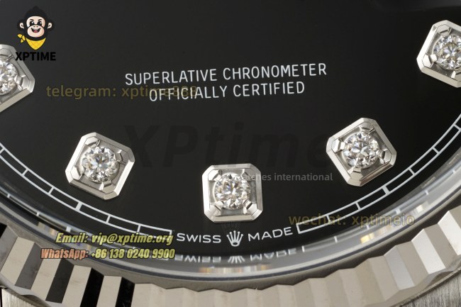 Datejust 126234 36mm Clean Black/Diamond on Jub SS/SS Bracelet SH3235 Super Clone Datejust 126234 36mm Clean Black/Diamond on Jub SS/SS Bracelet SH3235 Super Clone