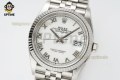 Datejust 126234 36mm Clean White/Roman on Jub SS/SS Bracelet SH3235 Super Clone Datejust 126234 36mm Clean White/Roman on Jub SS/SS Bracelet SH3235 Super Clone