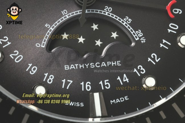 Fifty Fathoms 43.6mm DDDF Black/Dot & Numeral on Ceramic Bracelet A6654 Fifty Fathoms 43.6mm DDDF Black/Dot & Numeral on Ceramic Bracelet A6654