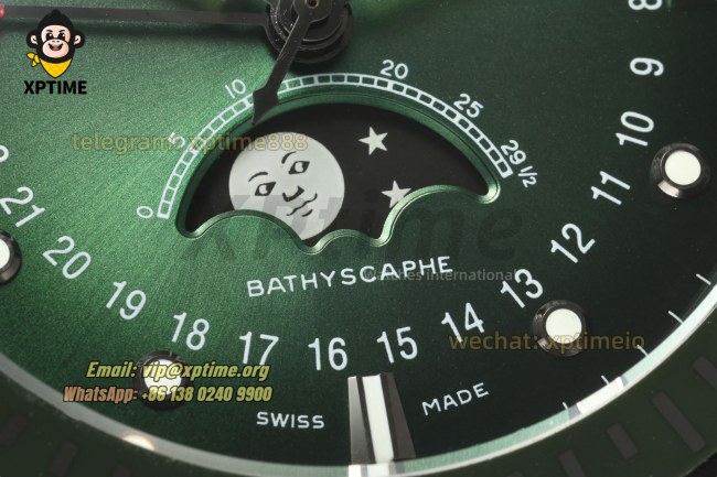 Fifty Fathoms 43.6mm DDDF Green/Dot & Numeral on Ceramic Bracelet A6654 Fifty Fathoms 43.6mm DDDF Green/Dot & Numeral on Ceramic Bracelet A6654
