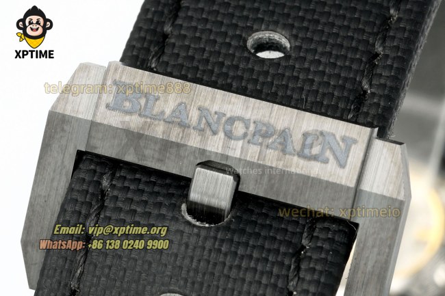 Fifty Fathoms 43.6mm DDDF Blue/Dot & Numeral on Ceramic/Nato Strap A6654 Fifty Fathoms 43.6mm DDDF Blue/Dot & Numeral on Ceramic/Nato Strap A6654