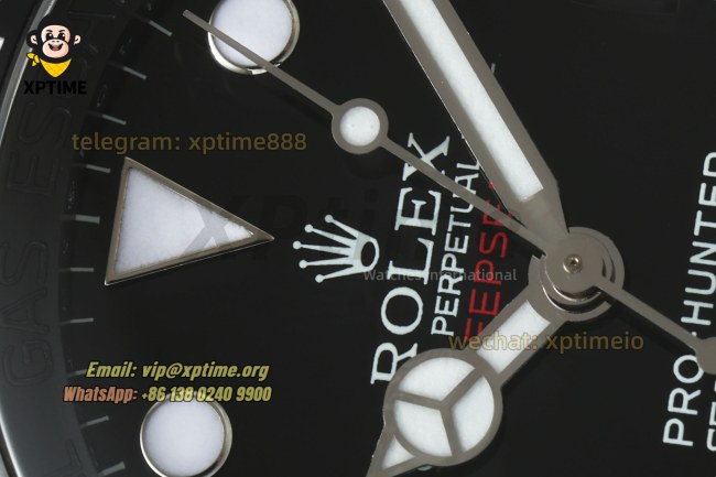 DeepSea Dweller 126660 43mm VSF Black/Dot on DLC Bracelet HS3135 Super Clone DeepSea Dweller 126660 43mm VSF Black/Dot on DLC Bracelet HS3135 Super Clone