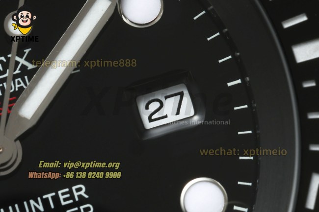 DeepSea Dweller 126660 43mm VSF Black/Dot on DLC Bracelet HS3135 Super Clone DeepSea Dweller 126660 43mm VSF Black/Dot on DLC Bracelet HS3135 Super Clone