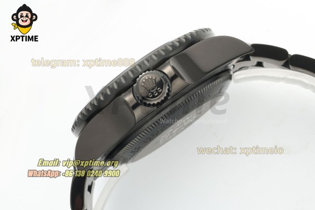DeepSea Dweller 126660 43mm VSF Blue/Dot on DLC Bracelet HS3135 Super Clone DeepSea Dweller 126660 43mm VSF Blue/Dot on DLC Bracelet HS3135 Super Clone
