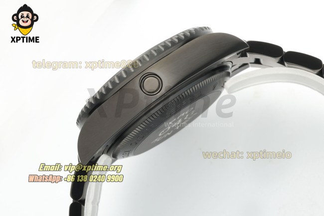 DeepSea Dweller 126660 43mm VSF Blue/Dot on DLC Bracelet HS3135 Super Clone DeepSea Dweller 126660 43mm VSF Blue/Dot on DLC Bracelet HS3135 Super Clone