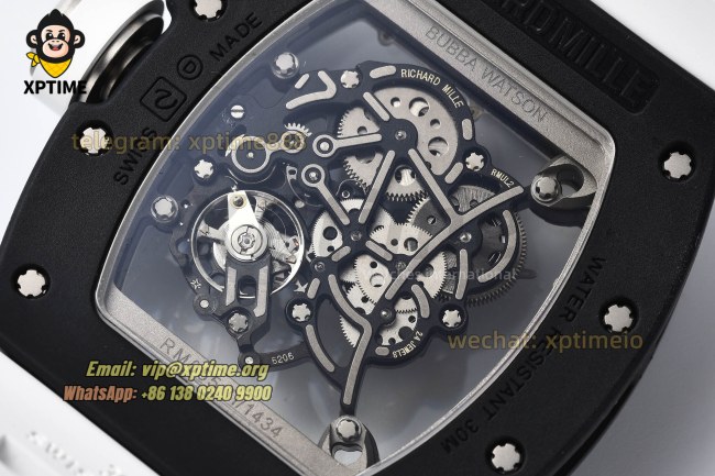 RM055 43mm Sketelon/White on NTPT/RU Strap RMUL2 RM055 43mm Sketelon/White on NTPT/RU Strap RMUL2