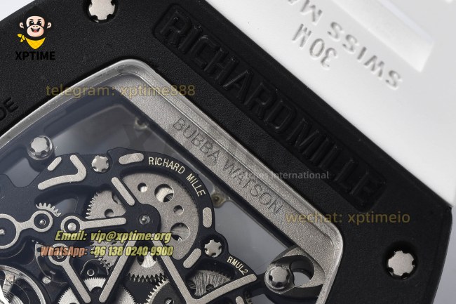 RM055 43mm Sketelon/White on NTPT/RU Strap RMUL2 RM055 43mm Sketelon/White on NTPT/RU Strap RMUL2