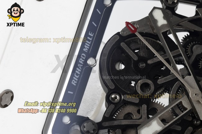 RM055 43mm Sketelon/Black on CER/RU Strap RMUL2 RM055 43mm Sketelon/Black on CER/RU Strap RMUL2