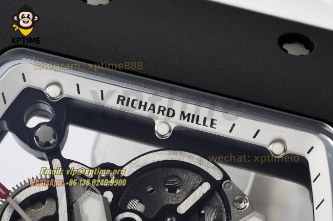 RM055 43mm Sketelon/White on NTPT/RU Strap RMUL2 RM055 43mm Sketelon/White on NTPT/RU Strap RMUL2
