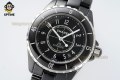 J12 38mm HTF Black/White Numeral on Black Ceramic Bracelet A2892 J12 38mm HTF Black/White Numeral on Black Ceramic Bracelet A2892
