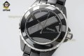 J12 38mm HTF Black/Silver on Black Ceramic Bracelet A2892 J12 38mm HTF Black/Silver on Black Ceramic Bracelet A2892