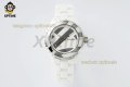 J12 38mm HTF White/Siliver on White Ceramic Bracelet A2892 J12 38mm HTF White/Siliver on White Ceramic Bracelet A2892
