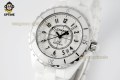 J12 38mm HTF White/Black Numeral on White Ceramic Bracelet A2892 J12 38mm HTF White/Black Numeral on White Ceramic Bracelet A2892