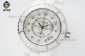 J12 38mm HTF White/Diamond on White Ceramic Bracelet A12.1 J12 38mm HTF White/Diamond on White Ceramic Bracelet A12.1