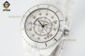 J12 38mm HTF White/Diamond on White Ceramic Bracelet A12.1 J12 38mm HTF White/Diamond on White Ceramic Bracelet A12.1