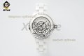 J12 33mm HTF White/Numeral on White Ceramic Bracelet Quartz J12 33mm HTF White/Numeral on White Ceramic Bracelet Quartz
