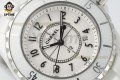 J12 33mm HTF White/Black Numeral on White Ceramic Bracelet Quartz J12 33mm HTF White/Black Numeral on White Ceramic Bracelet Quartz