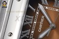 Santos De Cartier 35mm BVF Brown/Roman on SS/SS Bracelet MY9039 Santos De Cartier 35mm BVF Brown/Roman on SS/SS Bracelet MY9039
