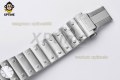 Santos De Cartier 40mm BVF Brown/Roman on SS/SS Bracelet MY9019 Santos De Cartier 40mm BVF Brown/Roman on SS/SS Bracelet MY9019