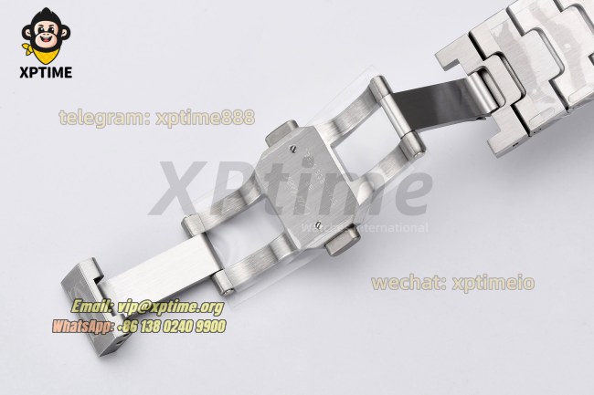 Santos De Cartier 40mm BVF Brown/Roman on SS/SS Bracelet MY9019 Santos De Cartier 40mm BVF Brown/Roman on SS/SS Bracelet MY9019