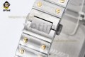 Santos De Cartier 35mm BVF White/Roman on YG/SS Bracelet MY9039 Santos De Cartier 35mm BVF White/Roman on YG/SS Bracelet MY9039