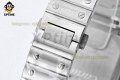 Santos De Cartier 35mm BVF Green/Roman on SS/SS Bracelet MY9039 Santos De Cartier 35mm BVF Green/Roman on SS/SS Bracelet MY9039