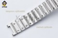 Santos De Cartier 35mm BVF Brown/Roman on SS/SS Bracelet MY9039 Santos De Cartier 35mm BVF Brown/Roman on SS/SS Bracelet MY9039