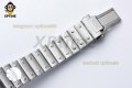 Santos De Cartier 35mm BVF Brown/Roman on SS/SS Bracelet MY9039 Santos De Cartier 35mm BVF Brown/Roman on SS/SS Bracelet MY9039
