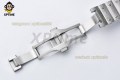 Santos De Cartier 35mm BVF Brown/Roman on SS/SS Bracelet MY9039 Santos De Cartier 35mm BVF Brown/Roman on SS/SS Bracelet MY9039