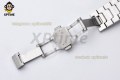 Santos De Cartier 35mm BVF Brown/Roman on SS/SS Bracelet MY9039 Santos De Cartier 35mm BVF Brown/Roman on SS/SS Bracelet MY9039