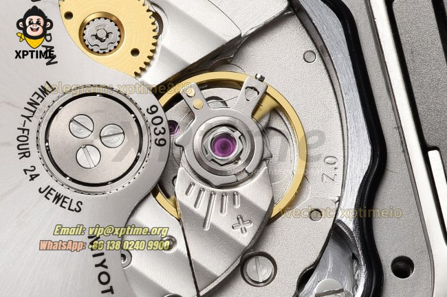 Santos De Cartier 35mm BVF White/Roman on YG/SS Bracelet MY9039 Santos De Cartier 35mm BVF White/Roman on YG/SS Bracelet MY9039