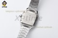 Santos De Cartier 35mm BVF Brown/Roman on SS/SS Bracelet MY9039 Santos De Cartier 35mm BVF Brown/Roman on SS/SS Bracelet MY9039
