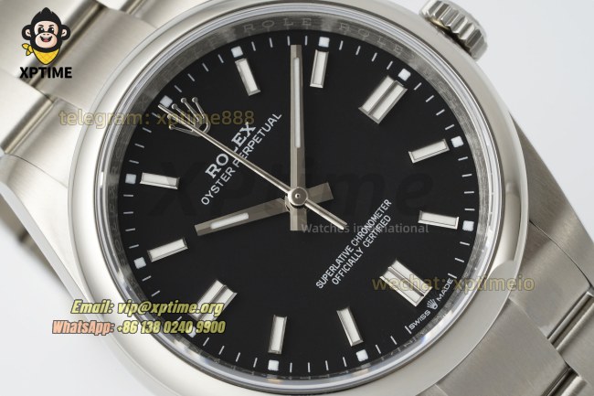 Oyster Perpetual 126000 36mm KRF Black/Stick on SS/SS Bracelet VR3230 Oyster Perpetual 126000 36mm KRF Black/Stick on SS/SS Bracelet VR3230