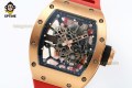 RM035 43mm KVF Sketelon/Red on RG/RU Strap RMUL1 RM035 43mm KVF Sketelon/Red on RG/RU Strap RMUL1