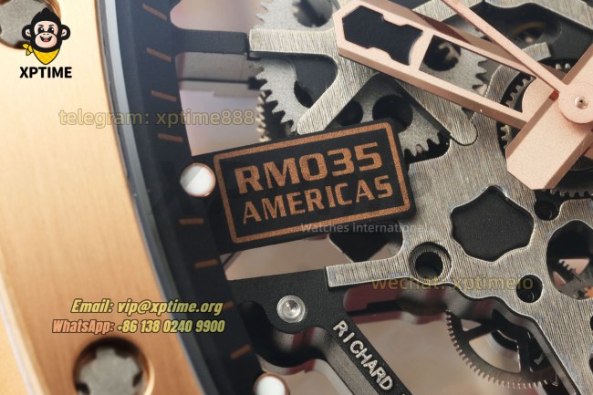 RM035 43mm KVF Sketelon/Red on RG/RU Strap RMUL1 RM035 43mm KVF Sketelon/Red on RG/RU Strap RMUL1
