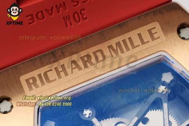 RM035 43mm KVF Sketelon/Red on RG/RU Strap RMUL1 RM035 43mm KVF Sketelon/Red on RG/RU Strap RMUL1