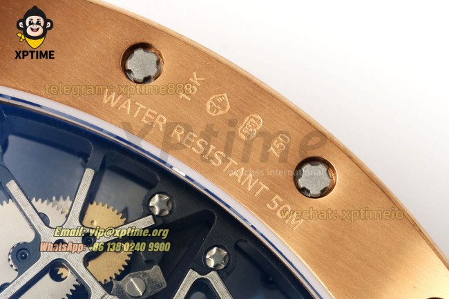 RM035 43mm KVF Sketelon/Red on RG/RU Strap RMUL1 RM035 43mm KVF Sketelon/Red on RG/RU Strap RMUL1