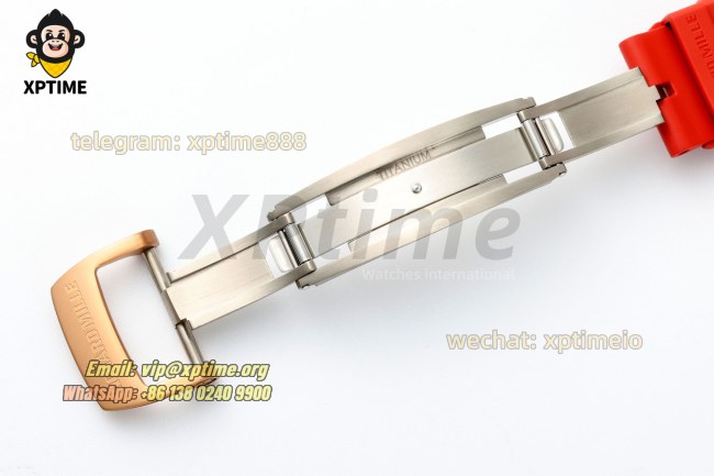 RM035 43mm KVF Sketelon/Red on RG/RU Strap RMUL1 RM035 43mm KVF Sketelon/Red on RG/RU Strap RMUL1