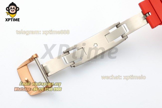 RM035 43mm KVF Sketelon/Red on RG/RU Strap RMUL1 RM035 43mm KVF Sketelon/Red on RG/RU Strap RMUL1