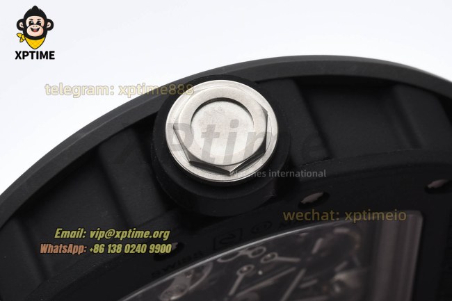 RM055 43mm Sketelon/Red on CER/ RU Strap RMUL2 RM055 43mm Sketelon/Red on CER/ RU Strap RMUL2