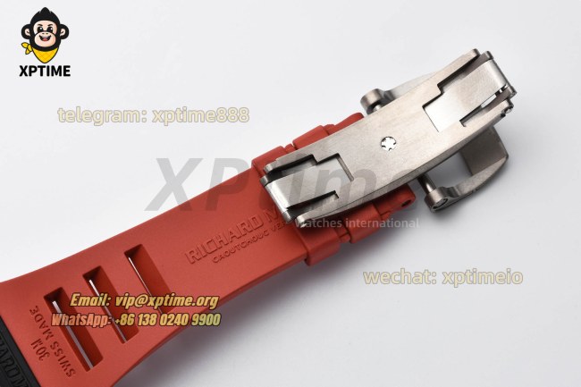 RM055 43mm Sketelon/Red on CER/ RU Strap RMUL2 RM055 43mm Sketelon/Red on CER/ RU Strap RMUL2