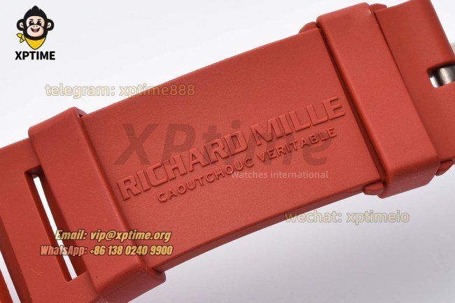 RM055 43mm Sketelon/Red on CER/ RU Strap RMUL2 RM055 43mm Sketelon/Red on CER/ RU Strap RMUL2