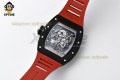 RM055 43mm Sketelon/Red on CER/ RU Strap RMUL2 RM055 43mm Sketelon/Red on CER/ RU Strap RMUL2