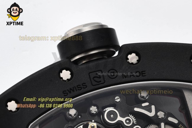 RM055 43mm Sketelon/Red on CER/ RU Strap RMUL2 RM055 43mm Sketelon/Red on CER/ RU Strap RMUL2
